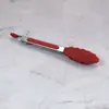 Pinzas Pequeñas de Silicona para Alimentos Transfronterizas en Stock 7 pulgadas 9 pulgadas 12 pulgadas Resistentes al Calor Pinzas para Barbacoa Pinzas para Pan