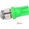 Bombilla para coche T10 5050 5smd 5W5, luz intermitente ancha, luz de matrícula, luz de dirección para motocicleta, LED de 12 V, luz para coche, 3 núcleos