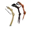 Chaveiro de Personalidade para Carro Enfeites Pendurados Corda de Couro Bolsa de Tempo Pendurada Pequenos Acessórios Pingente de Chaveiro de Couro Tira de Couro Cinto
