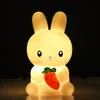 Nova Luz Noturna de Cabeceira para Quarto LED Desenho Animado Criativo de Halloween Brinquedo Luminoso a Pilha Lâmpada de Mesa de Atmosfera para Crianças