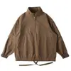 Chamarra cortavientos estilo montaña para hombre para primavera y otoño, corte holgado, talla grande, marca de moda, chaqueta versátil casual para el trabajo