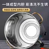 Bule elétrico de aço inoxidável para água transfronteiriço, grande capacidade, com função anti-queimadura a seco, controle inteligente de temperatura, design plug-in e mantém a água aquecida, adequado para uso durante o período pós-parto
