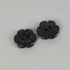 Botões de flor de plástico no atacado direto da fonte, botões fofos para casacos e camisas de roupas infantis, botões de flor coloridos para suéteres