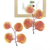 Hoja de Eucalipto Nueva Hoja de Corazón Hogar Escandinavo Arreglo Floral Decoración Planta Verde Artificial Ins Boda Planta Verde Bosque
