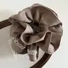 Elástico Elegante Estilo Coreano de Doble Capa con Encaje Calado para el Cabello para Mujer, Cuerda de Cola de Caballo de Alta Gama, Accesorio para el Cabello para Mujer
