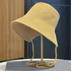 Sombrero de pescador de paja para mujer, nuevo sombrero transpirable de protección solar de verano 2026, sombrero tipo cubo adelgazante para protección solar en la playa