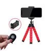 Suporte de Celular Polvo Multifuncional Portátil Versátil para Desktop Transmissão ao Vivo com Controle Remoto Tripé de Polvo de Esponja