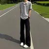 Pantalones de Traje Microbocana Estilo Retro Japonés para Hombre Otoño/Invierno de Gama Alta Versátiles con Caída Tendencia Pantalones de Traje Modernos