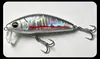 Isca Kona Minnow Super Longo Arremesso Afundante Lento Tremendo Afundante Água Isca de Pesca Agressiva Gen 2 para Pargo Vermelho, Peixe Mandarim, Cavala, Cauda Vermelha