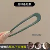 Grampo de Cabelo Liso, Presilha de Cabelo Simples Moderna em Formato de U, Grampo para Coque Baixo, Grampo de Cabelo de Alta Qualidade Estilo Antigo para Uso Diário para Mulheres