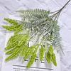 Ventas Directas de Fábrica Plástico Recubierto Arroz Plantas Artificiales 3 Cabezas 5 Bifurcaciones Hierba de Arroz Mezcla Multicolor Combinación Decoraciones para el Hogar Flores Artificiales