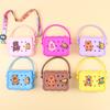Bolsa de Tote de Silicona para Nadar y Caminar en Vacaciones Bolso Cruzado Billetera para Niños Mochila Estudiantil DIY Colgante para Mochila Escolar
