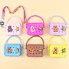 Monedero de Silicona al por Mayor Bolsos para Niños Bolso Cruzado para Mujer Bolso de Regalo Estilo Coreano Bolso con Agujeros para Guardería Bolso de Mano de Dibujos Animados
