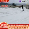 Tela de Ingeniería Geotextil Protección de Orillas de Río Geotextil Anti-Filtración Poliéster Blanco Mantenimiento de Superficie de Carretera Geotextil de Relleno