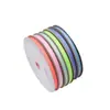 2026 En Stock Tira de Cinta Acanalada 1cm Cinta Tejida Rayada Color Sólido Lazo Hecho a Mano DIY Cinta Plana 4mm