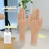 Mano de Práctica para Uñas Modelo con Dedos Suaves y Flexibles para Colocar Uñas Postizas, Exhibición de Estilos y Herramienta de Uñas Modelo de Mano Realista