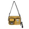 Bolsa de Celular Casual de Rua Feminina Nova Ins Moda Coreana Casal Transversal Pequena Moda de Hong Kong Estudante Bolsa de Ombro