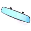 Espejo Retrovisor de Coche Grabadora de Conducción 4.3 Pulgadas 1080P Lente Único Doble Imagen de Reversa Monitoreo de Estacionamiento Integrado