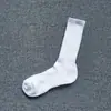 Calcetines Deportivos para Hombre con Suela de Toalla Color Negro y Blanco Sólido Calcetines de Algodón Calcetines Cortos Tipo Zapato Engrosados Calcetines Deportivos de Media Caña Calcetines para Baloncesto