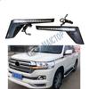 Adequado para 216-2021 Toyota landkuroze LC200FJ200 sobrancelha de farol com sobrancelha de luz