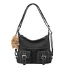 Mochila Retro Súper Popular para Mujer Invierno 2025 Nueva Bolsa de Hombro de Nicho para Viajar de Forma Cotidiana Bolso Cruzado Casual de Gran Capacidad