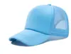 Gorra de red de esponja gorra publicitaria impresa sombrero de viaje gorra de camión gorra de béisbol con bordado visera