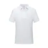 Camisas Polo Transfronteiriças com Impressão de Logotipo Personalizado para Uniformes Corporativos de Trabalho, Deslocamento para o Trabalho, Manga Curta com Gola Polo