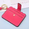 Portatarjetas de PU, Portatarjetas Transfronterizo, Estilo Delgado para Mujer, Ranuras para Tarjetas de Gran Capacidad, Portatarjetas Pequeño, Múltiples Ranuras para Tarjetas, Cuero de Alta Gama