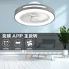 Lâmpada de ventilador de frequência variável lâmpada de ventilador elétrico simples lâmpada de teto plataforma transfronteiriça Amazon uma geração de saídas de fábrica