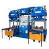 Máquina vulcanizadora automática de placas planas de caucho de 400 toneladas, prensa hidráulica de caucho, máquina de moldeo por prensa caliente, máquina vulcanizadora