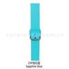 Adecuado para Samsung Huawei Watch Xiaomi Smart Watch Hebilla Plateada Correa de Silicona de un Solo Color con Hebilla de Pin Venta al por Mayor de Comercio Exterior