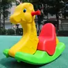 Cadeira de Balanço Bebê Cavalo de Troia Curso de Treinamento Infantil Cavalo de Balanço Tombo Brinquedo de Exterior Cadeira de Balanço Bebê