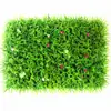 Parede de Plantas Simuladas Parede de Plantas Verdes Gramado Falso de Plástico Parede de Fundo Cabeça de Porta de Eucalipto Loja Interna Parede de Flores Decoração