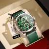 Reloj de Marca Suiza Nuevo Reloj para Hombre Multifunción Luminoso Reloj de Cuarzo Transmisión en Vivo Comercio Exterior Modelo Popular Dropshipping