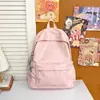 Mochila de Dibujos Animados Verde Menta con Estampado Completo para Estudiantes de Secundaria Femeninas, Mochila Casual para el Día a Día, Mochila Estilo Universitario Estilo Coreano