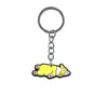 Venta al por mayor del fabricante Lindo Corgi Mascota Colgante Premium Parche de Material de Goma Suave PVC Llavero DIY Colgante para Llaves de Mochila