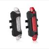 Luz Trasera de Bicicleta Carga USB Luz Trasera de Seguridad para Ciclismo Nocturno Luz LED para Tubo de Sillín Luz para Bicicleta de Montaña Ciclismo al Aire Libre