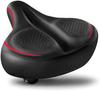 Cojín de Asiento de Bicicleta Personalizado Transfronterizo, Cojín de Asiento para Bicicleta de Montaña, Bolsa de Asiento para Bicicleta, Sillín de Bicicleta Ancho para Trasero Grande