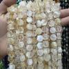 Cristal de água-marinha natural Tianhe pedra apatita hexagonal contas soltas diy pulseira colar jóias atacado