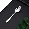 Cubiertos de Acero Inoxidable 410 para Hoteles y Uso Doméstico, Cuchillo, Tenedor, Cuchara, Cuchillo para Bistec de Mango Cuadrado para Restaurantes Occidentales, Venta al por Mayor desde el Fabricante de Origen
