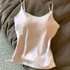 Nueva Camisola de Encaje Estilo Primavera Ligera 3237# con Copas Incorporadas Cómoda Transpirable Copas Incorporadas Ropa Exterior Espalda Bonita para Mujer