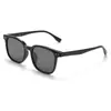 Novos óculos de sol polarizados TR90 masculinos, óculos de direção à prova de UV, óculos de sol retrô da moda, moda feminina