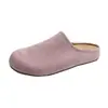 Sandálias Birkenstock femininas 2026 primavera novo mais vendido ultrapopular mule slip-on preguiçoso de sola grossa bico fechado para mulheres usarem fora no verão