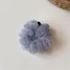 Scrunchie de rede fofo e casual com estampa de leopardo estilo coreano para mulheres, elástico de rabo de cavalo de alta qualidade, acessório de cabelo, ornamento de cabelo