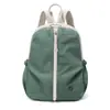 Mochila casual de gran capacidad nueva 2026, tela de nailon impermeable, adecuada para viajes, diseño versátil y simple, mochila para mujer