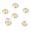 Espaciador de dona con retención de color de 14k espaciador DIY pulsera hecha a mano collar material de joyería pulsera aretes accesorios decorativos