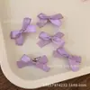 6/pacote! Grampo de cabelo laço menina doce estilo ballet doce clipe lateral acessórios de cabelo trançado franja grampo quebrado
