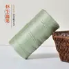 Fio de seda gelada, fita plana de algodão mercerizado e linho para almofadas tecidas à mão DIY, sapatos, chapéus de proteção solar primavera/verão e tecelagem de bolsas