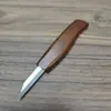 Cuchillo de Trinchar Mango Cuadrado Set de Cuchillos para Tallado en Madera Cuchara Excavadora Cuchillo Pala Cuchillo de Detalle Universal Herramientas de Tallado en Madera Hechas a Mano Cuchillo de Tallado en Madera