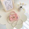 Nueva Bolsa Linda de Princesa Moda Elegante Bolso de Hombro para Niña Bolso de Gelatina de Silicona para Niñas Mini Bolso de Mano para Bebé